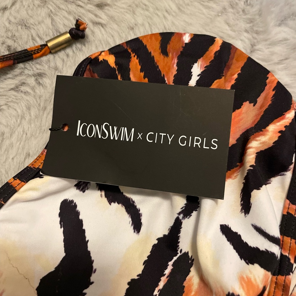 Sexy BIKINI- BROWN ZEBRA PRINT set - Picture 6 of 7